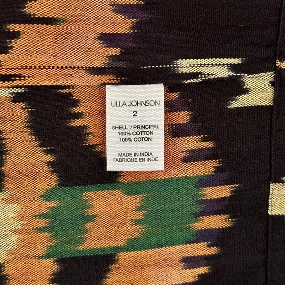 NWT Ulla Johnson Midi Ruffle One-Shoulder Idra Dress - Picture 8 of 8